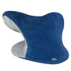 Blue and gray cushion