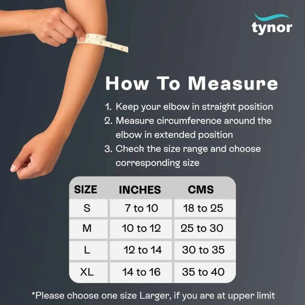 Tynor Tennis Elbow Support (Silicone Pad) — view 7