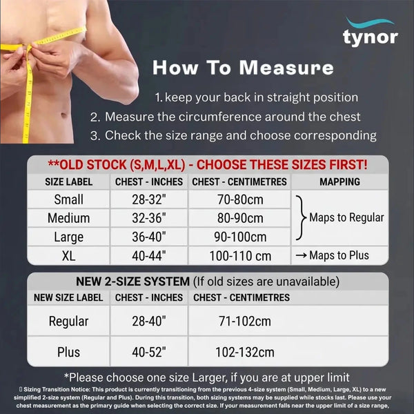 Tynor Rib Belt A09 | Chest & Rib Fracture Support Australia