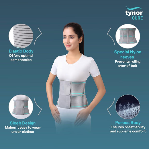 Tynor Abdominal Belt 8"/20cm A03 — view 2