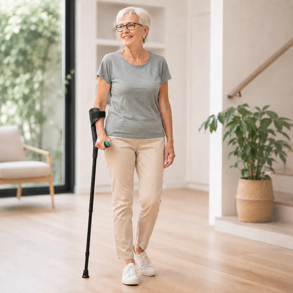 Tynor adjustable elbow crutch — healthcare mobility aid