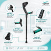 Tynor Elbow Crutch L13 — features