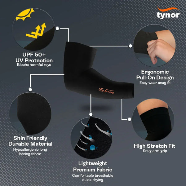 Tynor UV Protection Arm Sleeve 704 — features