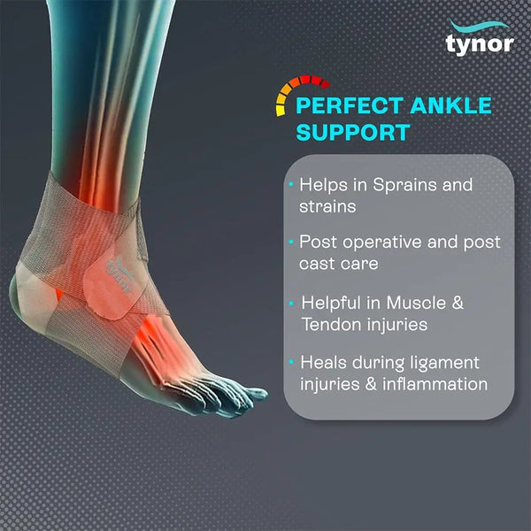 Neoprene Ankle Wrap (J16) – Tynor Ankle Support