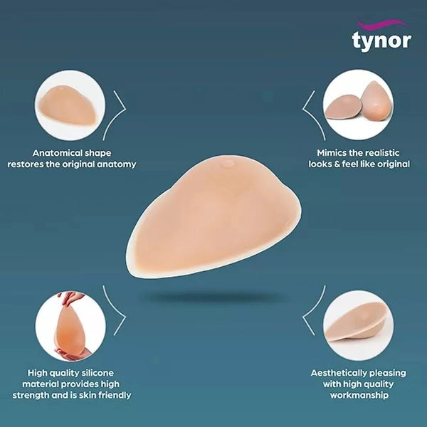 Tynor Breast Prosthesis H19 | Silicone