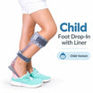 Tynor Foot Drop Splint with Liner D43 | Lined AFO Gait Support Australia