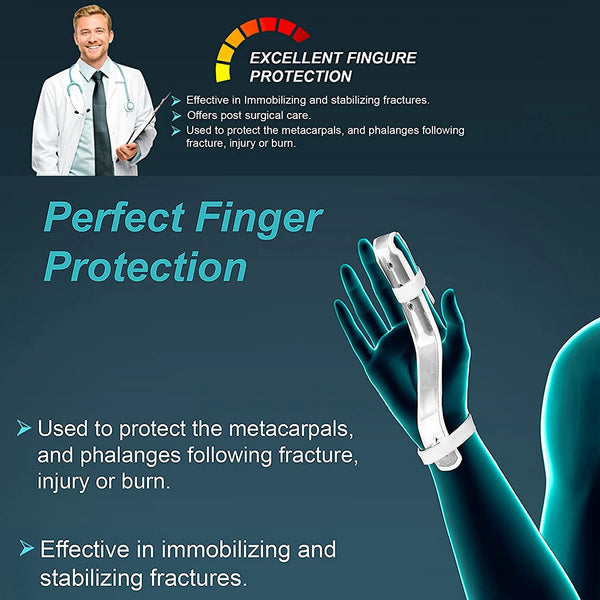 Tynor Finger Extension Splint F03 | Aluminium Finger Splint Australia