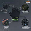 Tynorgrip Women's Gym Gloves 905 — fingerless design with foam padding
