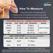 Tynor Rib Belt chest measurement and sizing guide Australia