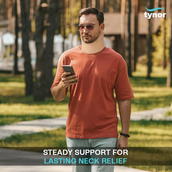 Tynor Cervical Collar Soft B-07 | Medium Density Foam Neck Support