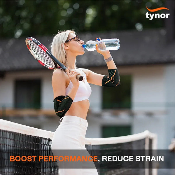 Tynor Elbow Support Air | Neon Orange Sports Elbow Support