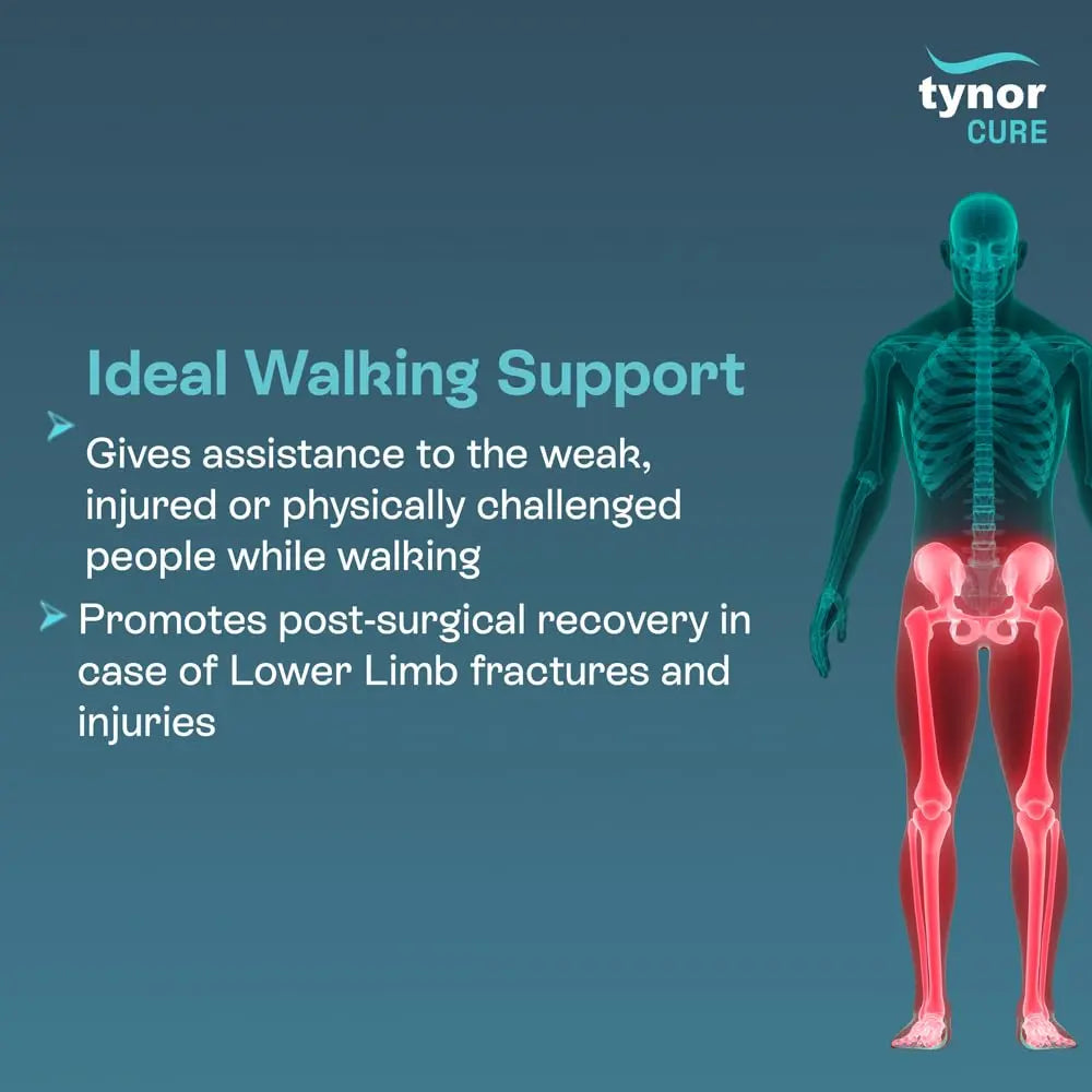 Walker Invalid’s All Pods Walking Aid – Supportive mobility device for post-surgery recovery and walking assistance.