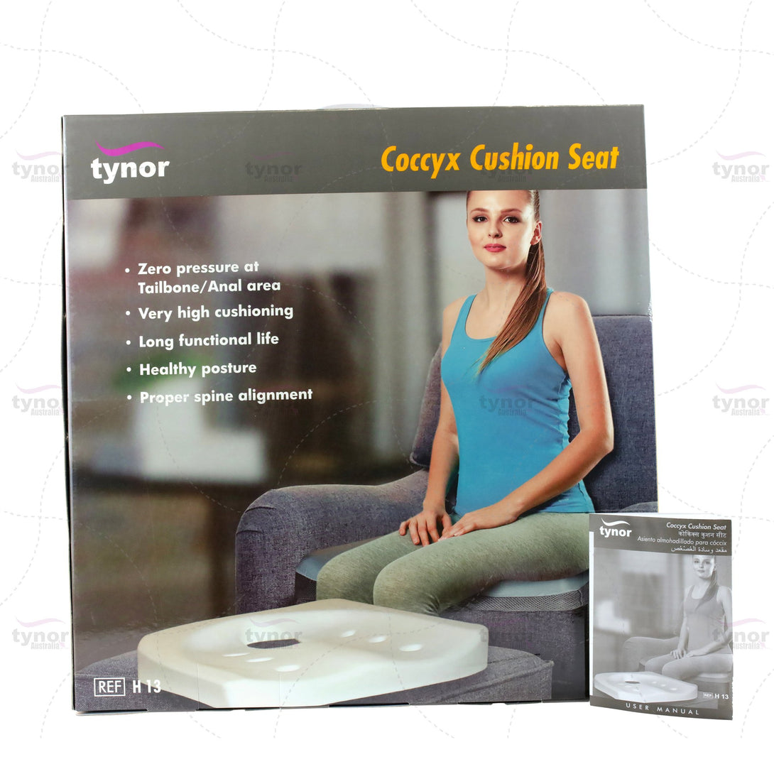 AHS Coccyx Seat Cushion and Lumbar Support Pillow for Office Chair-2