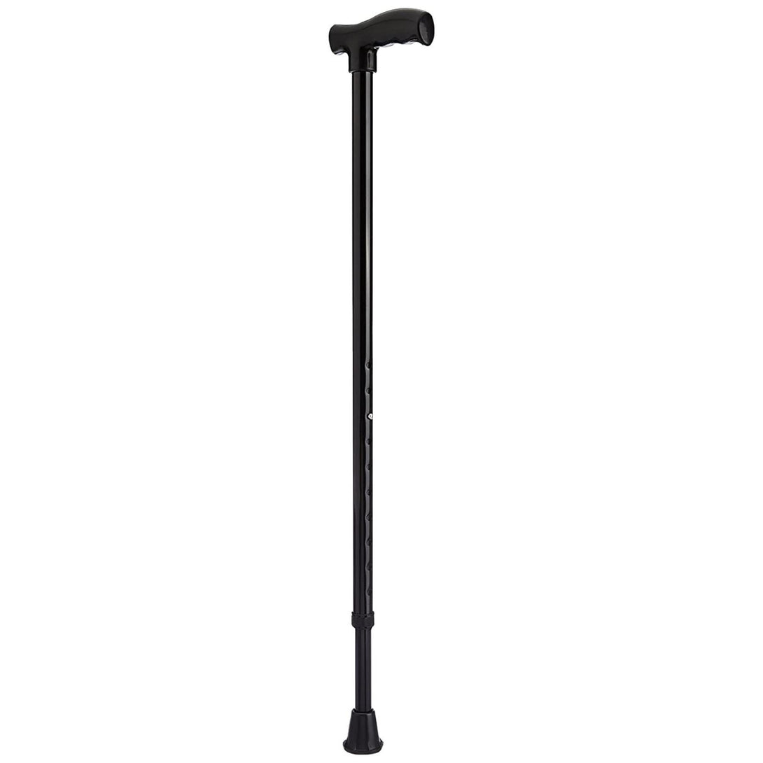 Premium Adjustable Walking Stick- Black, Gold & Silver- Australia 