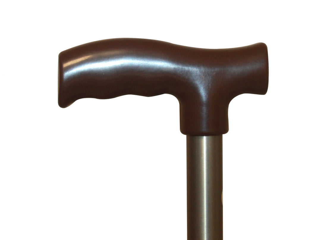 Premium Adjustable Walking Stick- Black, Gold & Silver- Australia 