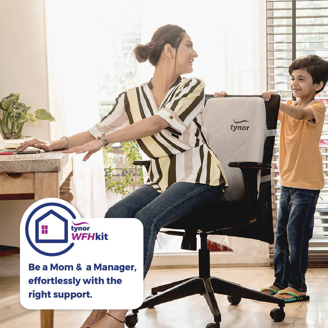 Tynor Australia Lumbar Support Pillow for Office Chair Car-5