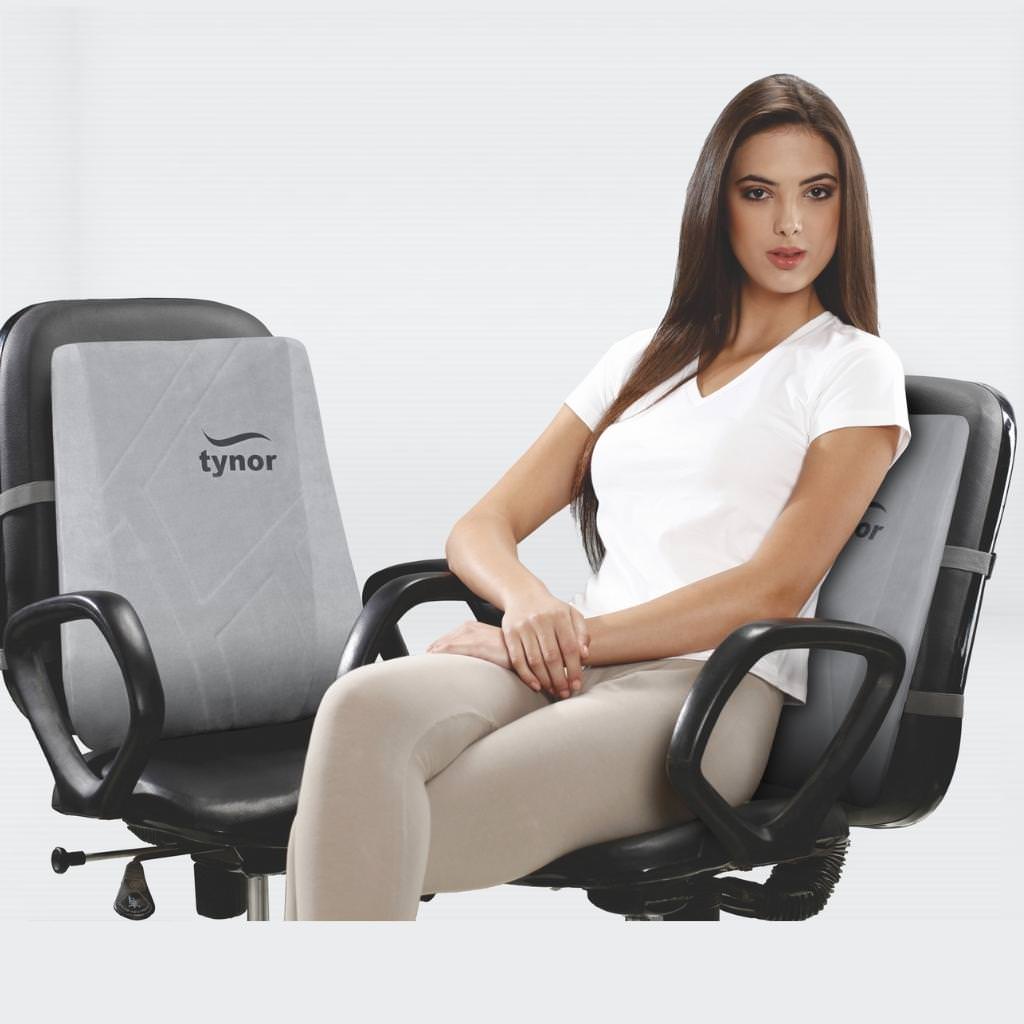 Tynor Australia Lumbar Support Pillow for Office Chair Car-3