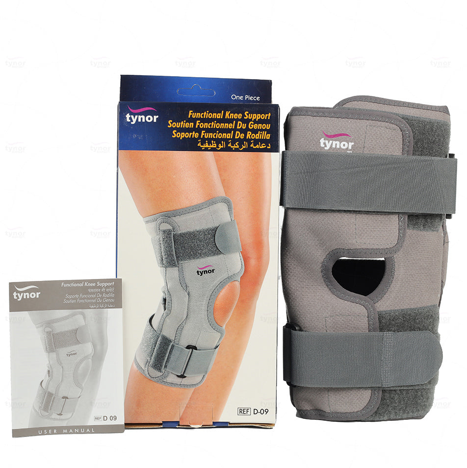 AHS Hinged Knee Brace: Compression Knee Brace-11
