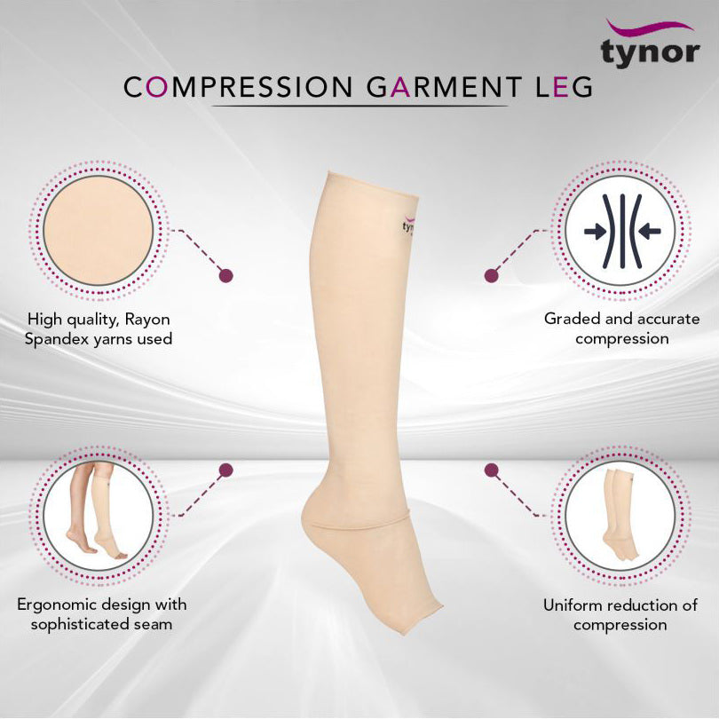 AHS Graduated 20-30 mmHg Compression Stocking for Men and Women-3