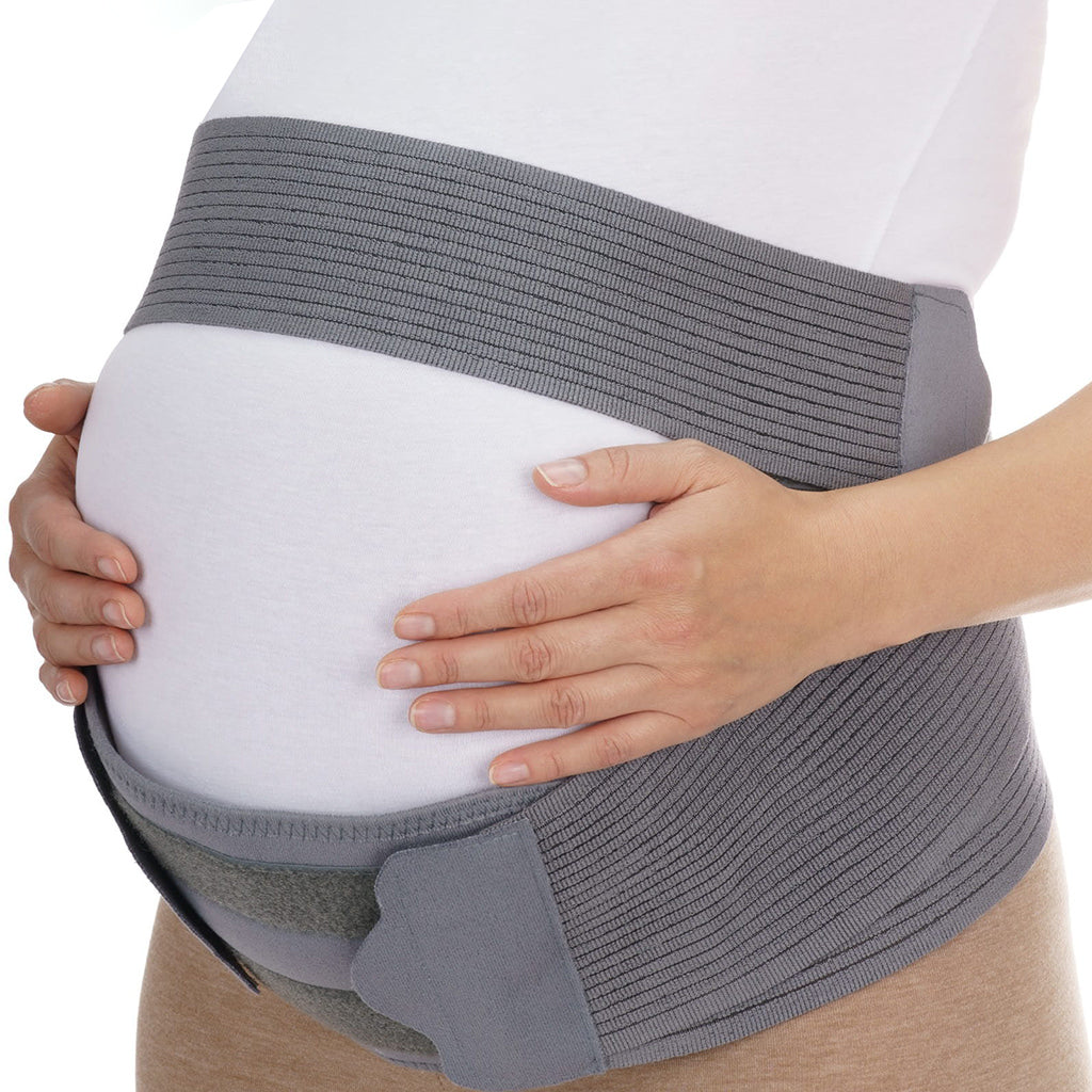 AHS Pregnancy Belt, Maternity Belt, Breathable Pregnancy Back Support, Premium Belly Band, Lightweight Abdominal Binder Pregnancy Belt-6