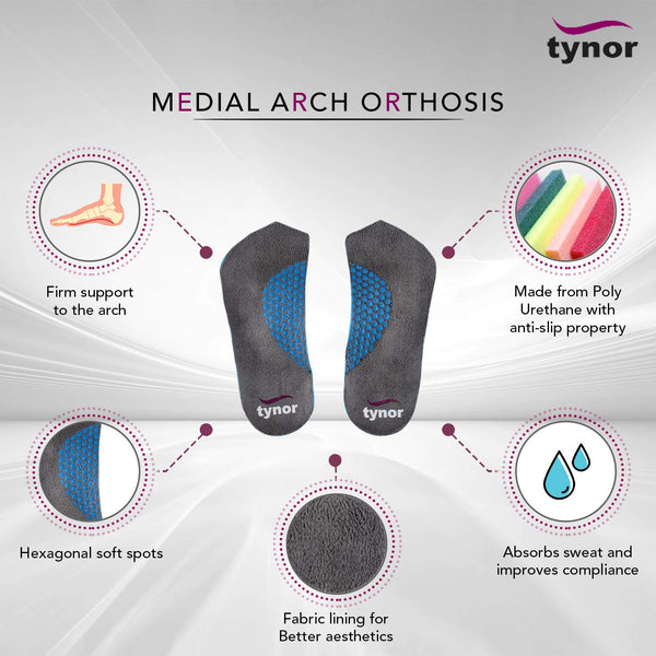 Tynor Medial Arch Support Inserts K10 — view 6