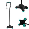 Tynor Quadra Walking Stick L36 | Soft Top Handle