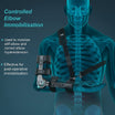 AHS Elbow ROM Brace- Hinged Elbow Brace for Post Op Elbow Fracture Rehabilitation, Right or Left-11
