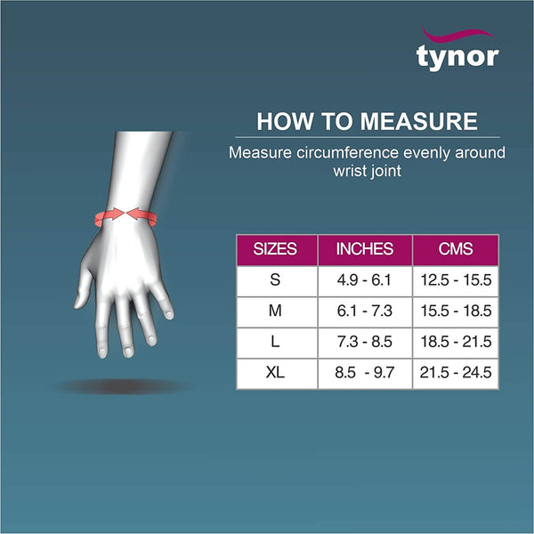 Tynor Wrist Support Urbane E17 | 3D Knit Wrist Support — view 5