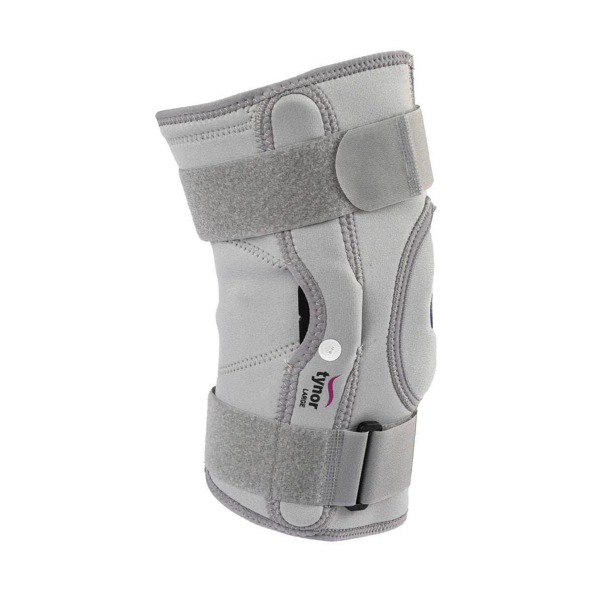 Neoprene Hinged knee support in grey color-5