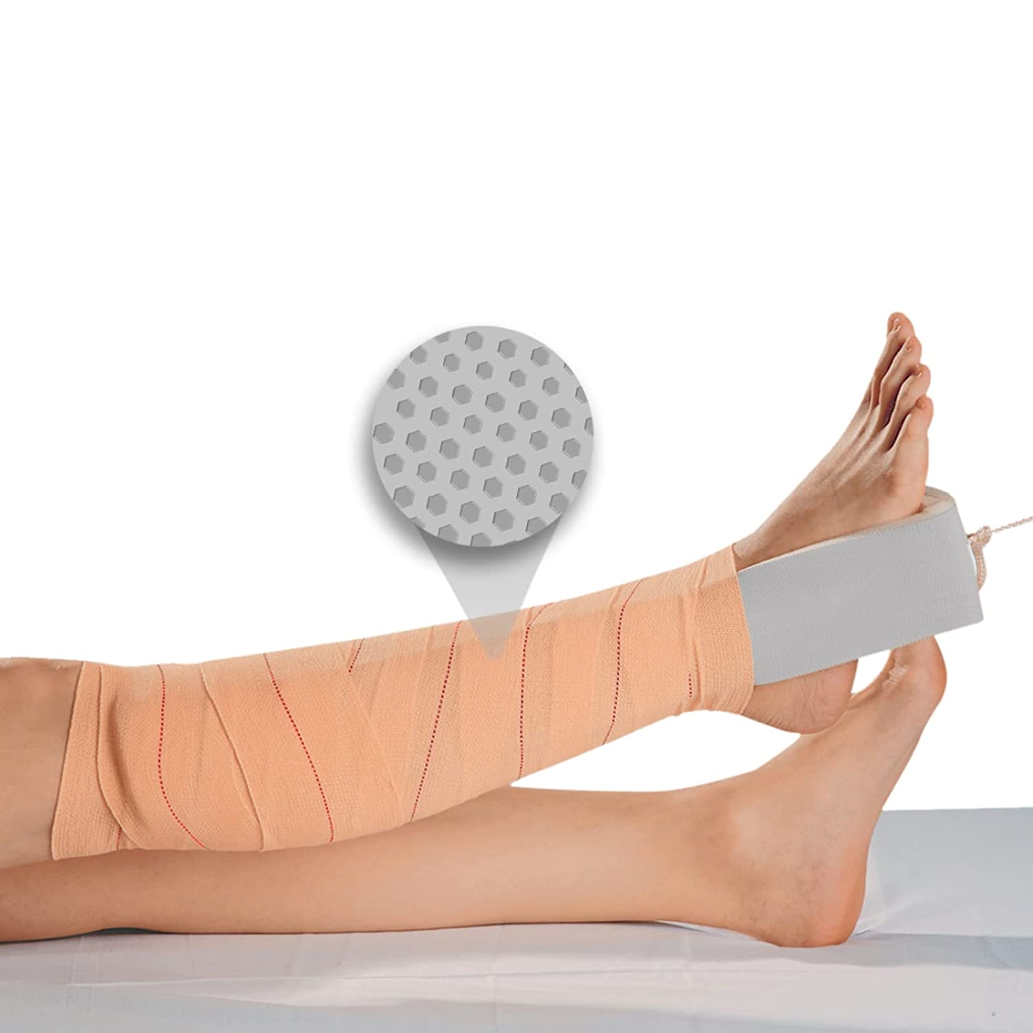 Skin Traction Set For Leg Lower Limb (PUF Liner)-1