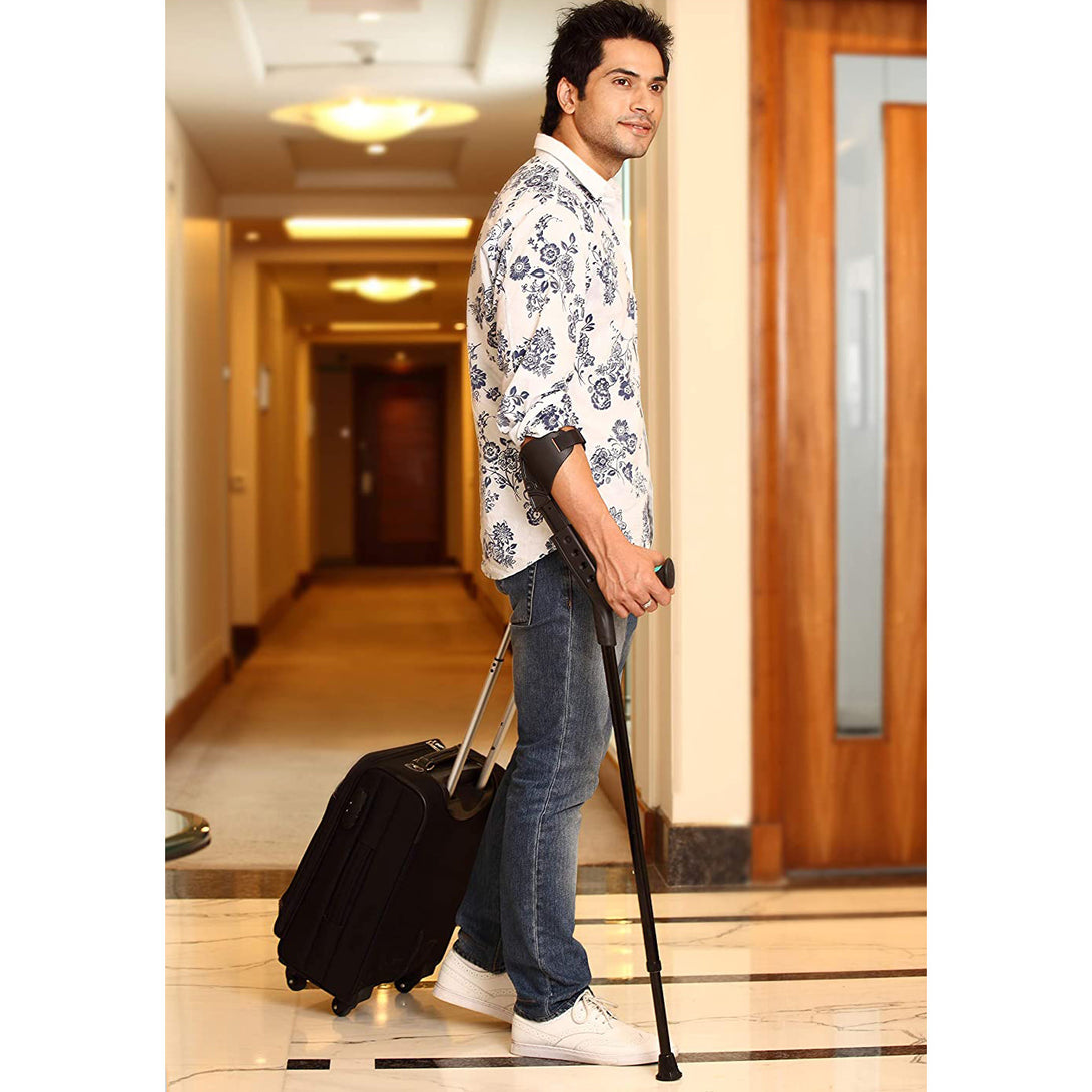 Adjustable Elbow Crutches-2