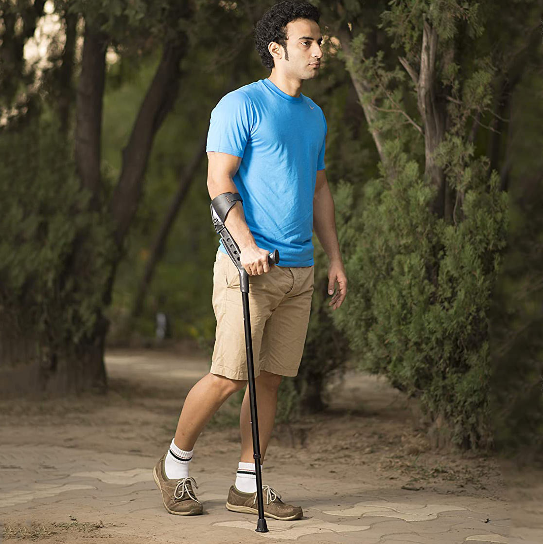 Adjustable Elbow Crutches-10