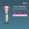 Tynor ROM Knee Brace 22"/56cm D48 — view 10