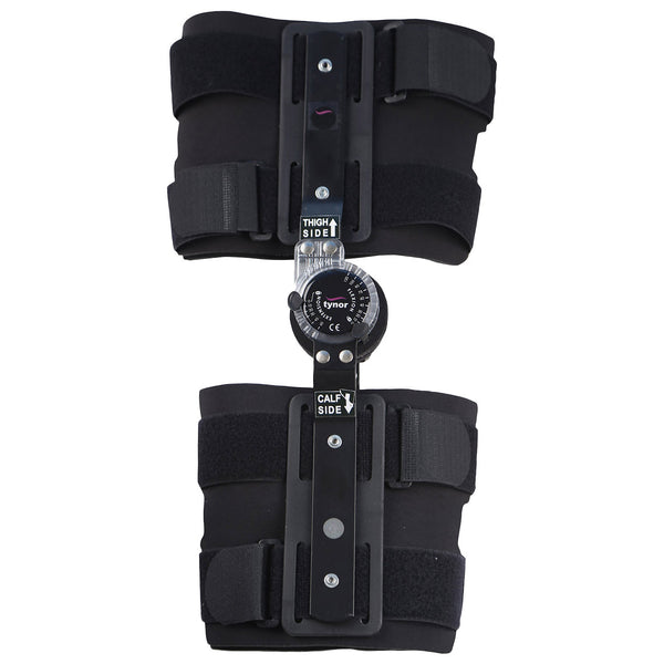 AHS Hinged ROM Knee Brace, Post Op Knee Brace for Recovery Stabilization-10
