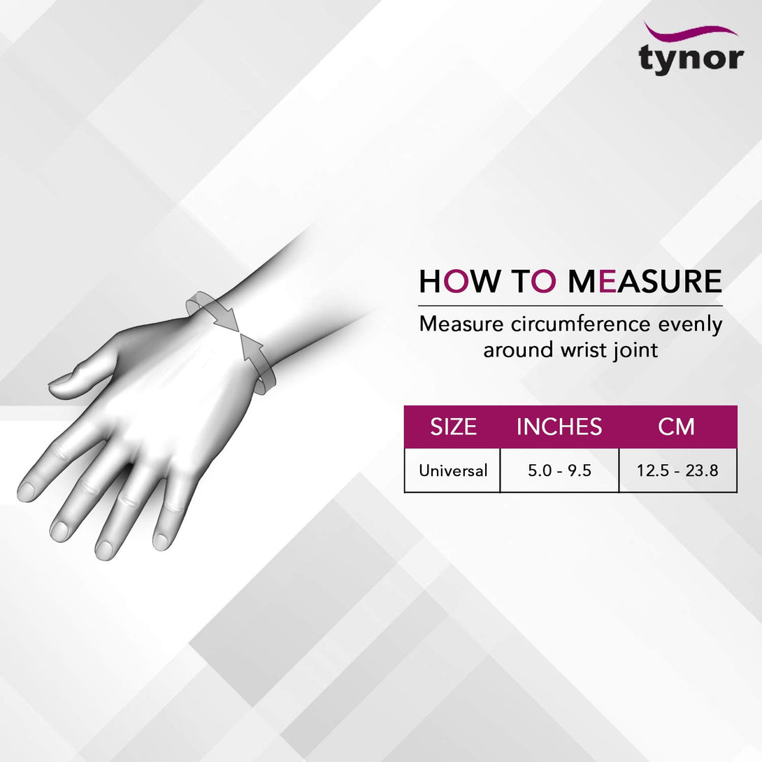 Tynor Australia Wrist Wrap (Neoprene)-6
