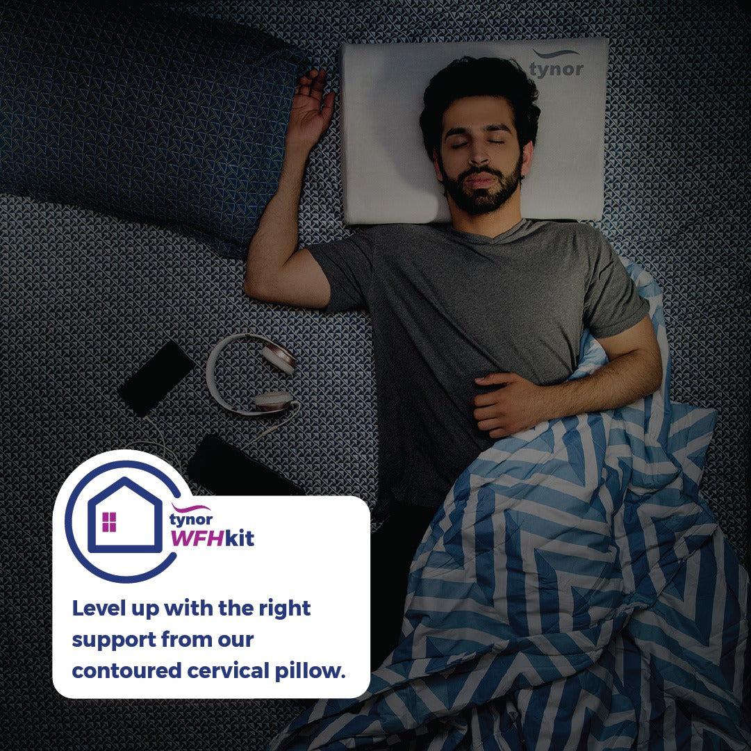 AHS Contoured Cervical Pillow Neck-7