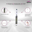 Aluminium Finger Splint Extension Metal Finger Support Brace for Broken Fingers Straightening Fracture-12