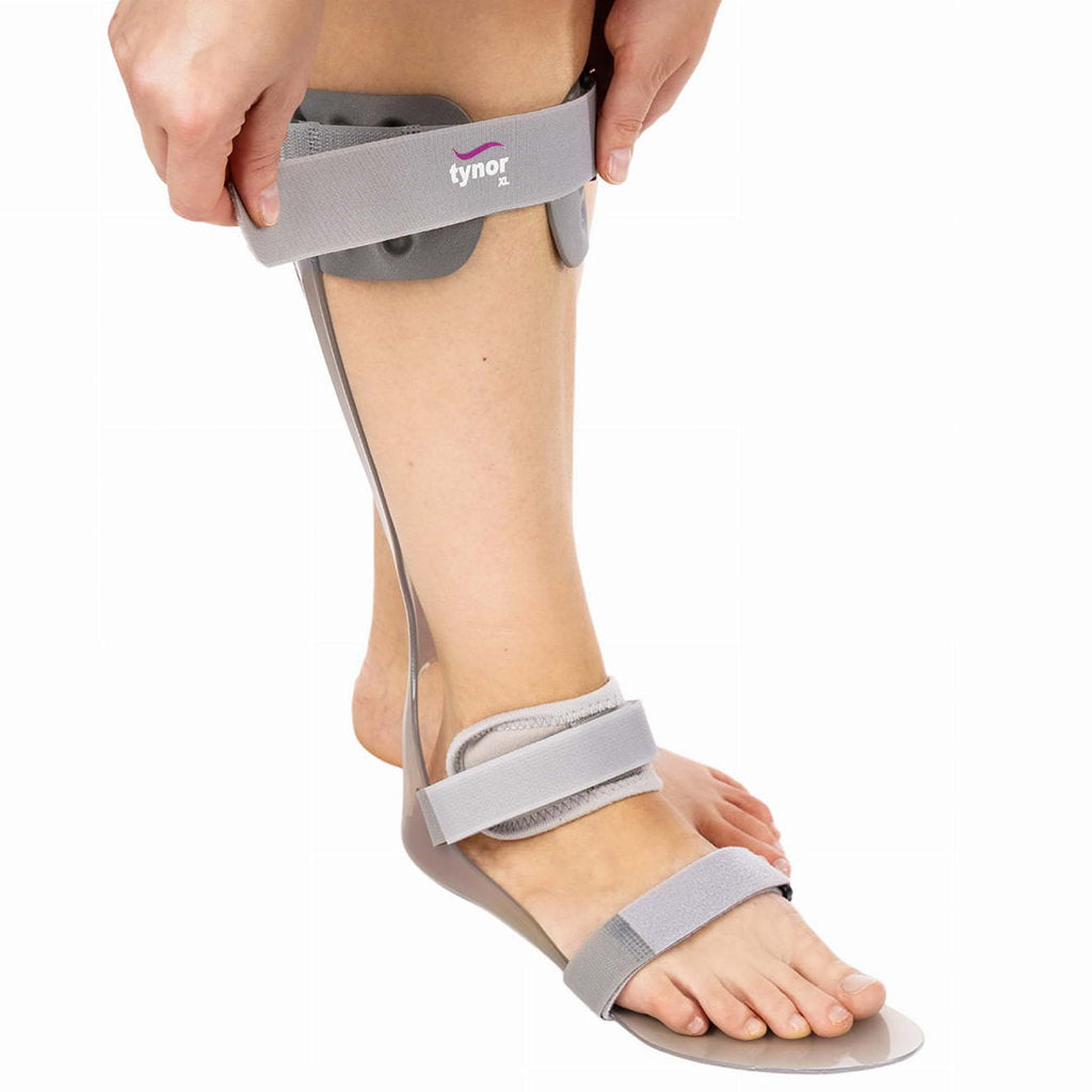 Foot Drop Brace AFO Leaf Spring Splint Ankle Foot Orthosis Support AHS-6