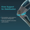 AHS Latex Free Knee Brace with Patella Gel Pads and Side Stabilizers - Professional Copper Knee Sleeve Australia-5