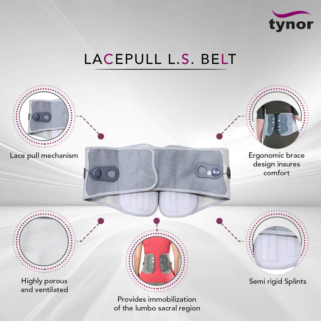 Spine orthopedic belt LACE PULL orthopedic corset AHS-3