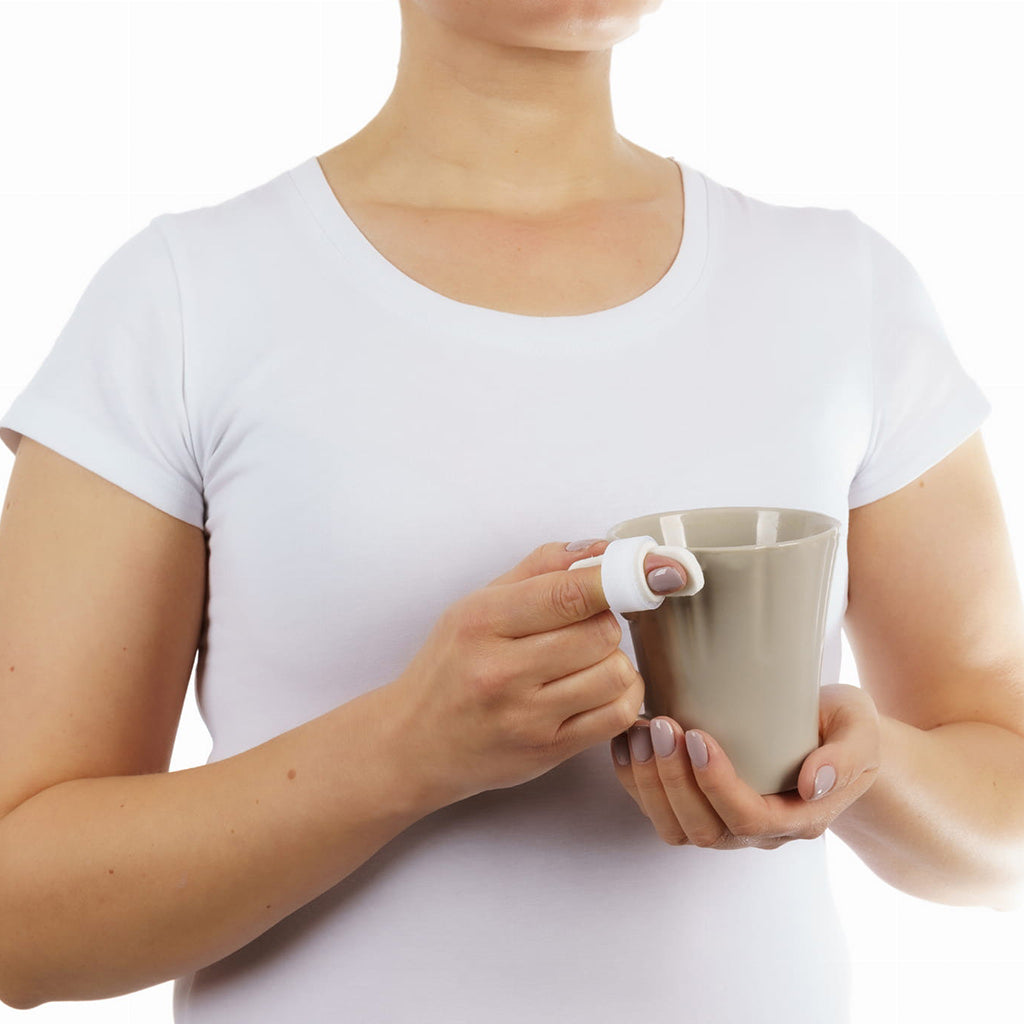 AHS Mallet Finger Splint, Baseball Finger, Strain, Sprains, Broken Fingers, Basketball-4