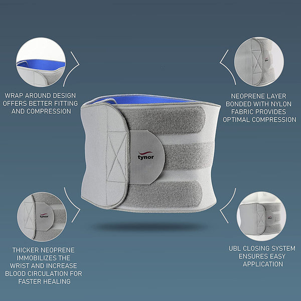 Tynor Abdominal Wrap J06 (Neoprene Hernia Belt) — view 2