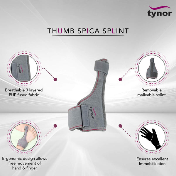 Tynor Thumb Spica Splint F06 — view 5