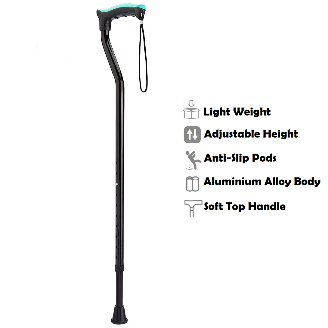 Tynor Australia Walking Stick (Soft Top Handle)-5