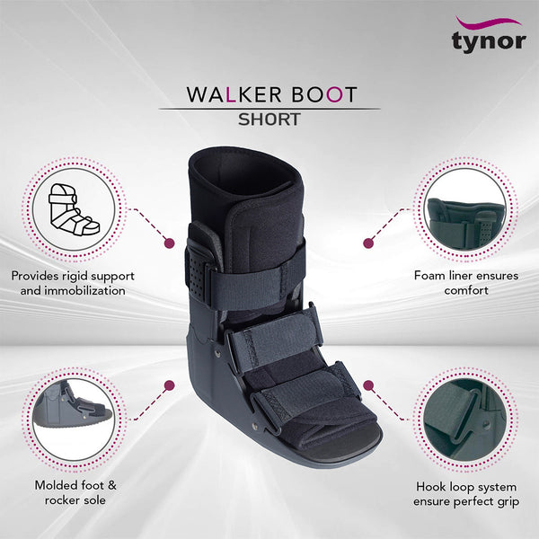 Tynor Cam Walker Boot Short D45 Moon Boot — view 3