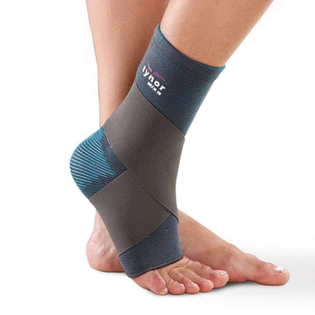 Tynor's ANKLE BRACE (D02) for support, stabilization, of the ankle joint  during an injury. 