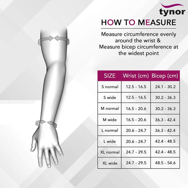 Tynor Compression Arm Sleeve I77 with Shoulder Cover — view 12
