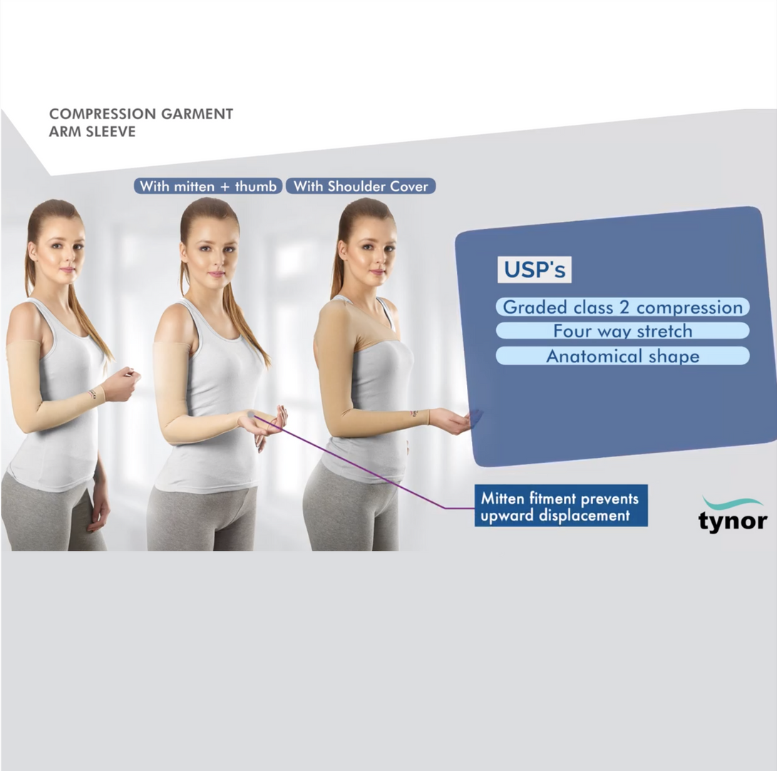 AHS Compression Garment- Arm Sleeve Physio Supplies Orthopedic aids Australia-3