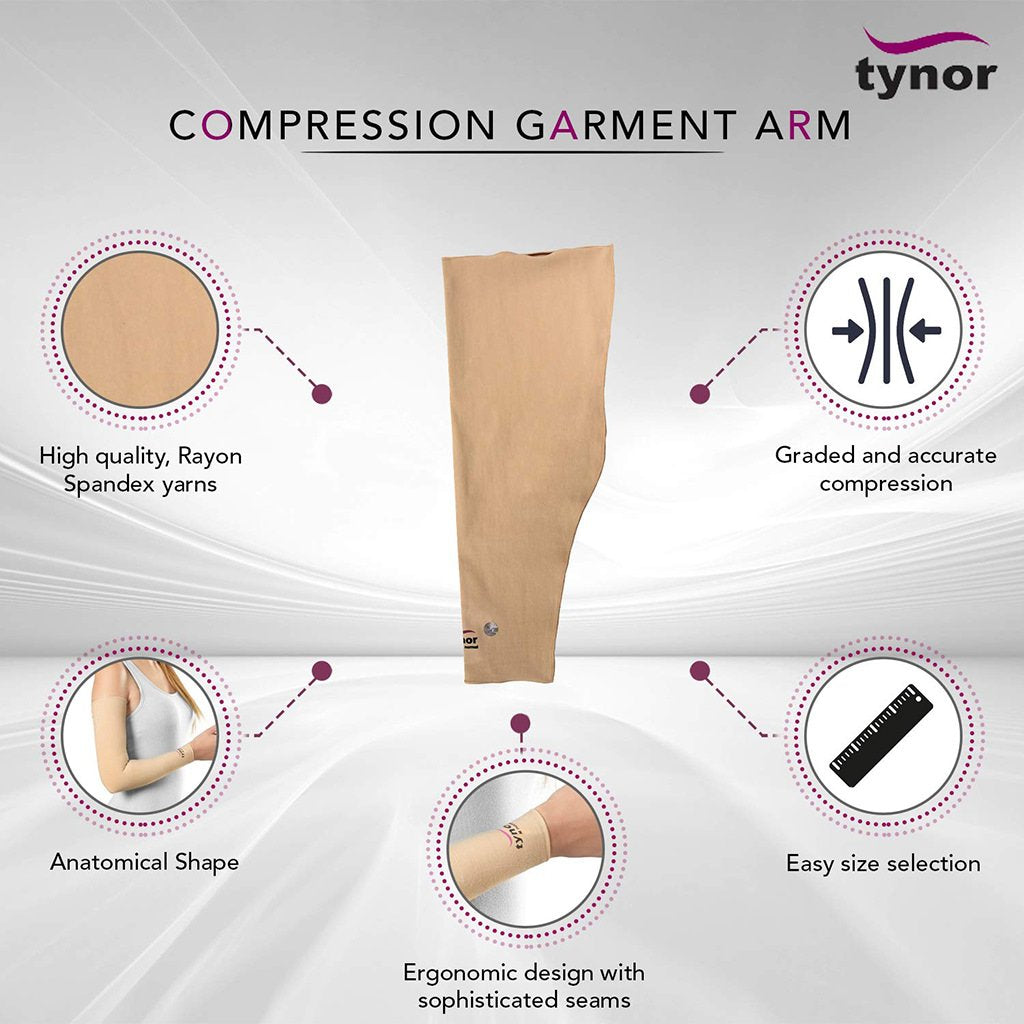 AHS Compression Garment- Arm Sleeve Physio Supplies Orthopedic aids Australia-4