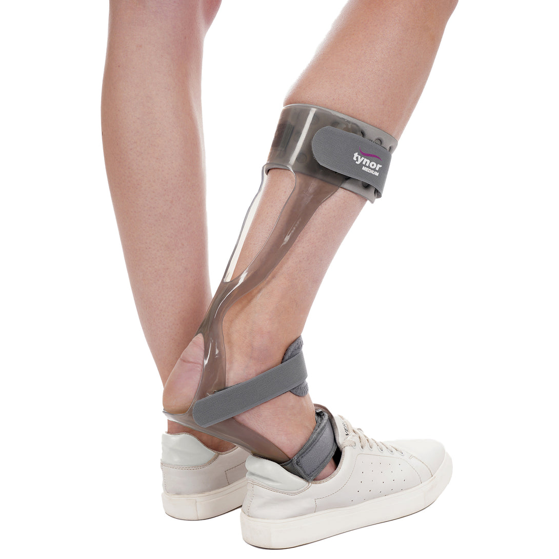 Foot Drop Brace AFO Leaf Spring Splint Ankle Foot Orthosis Support AHS-1